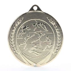 Garland Athletics Medal 50mm - Gold