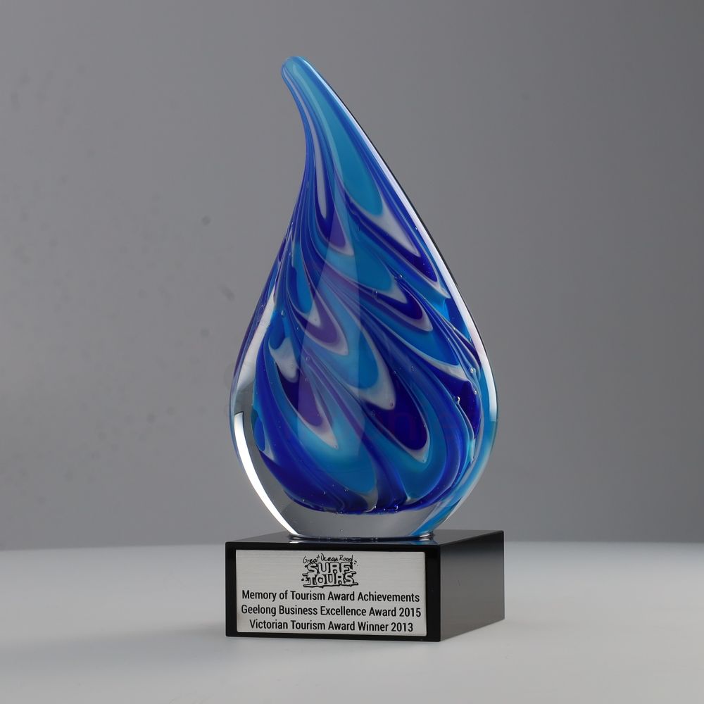 Art Glass Blue Dream 200mm 