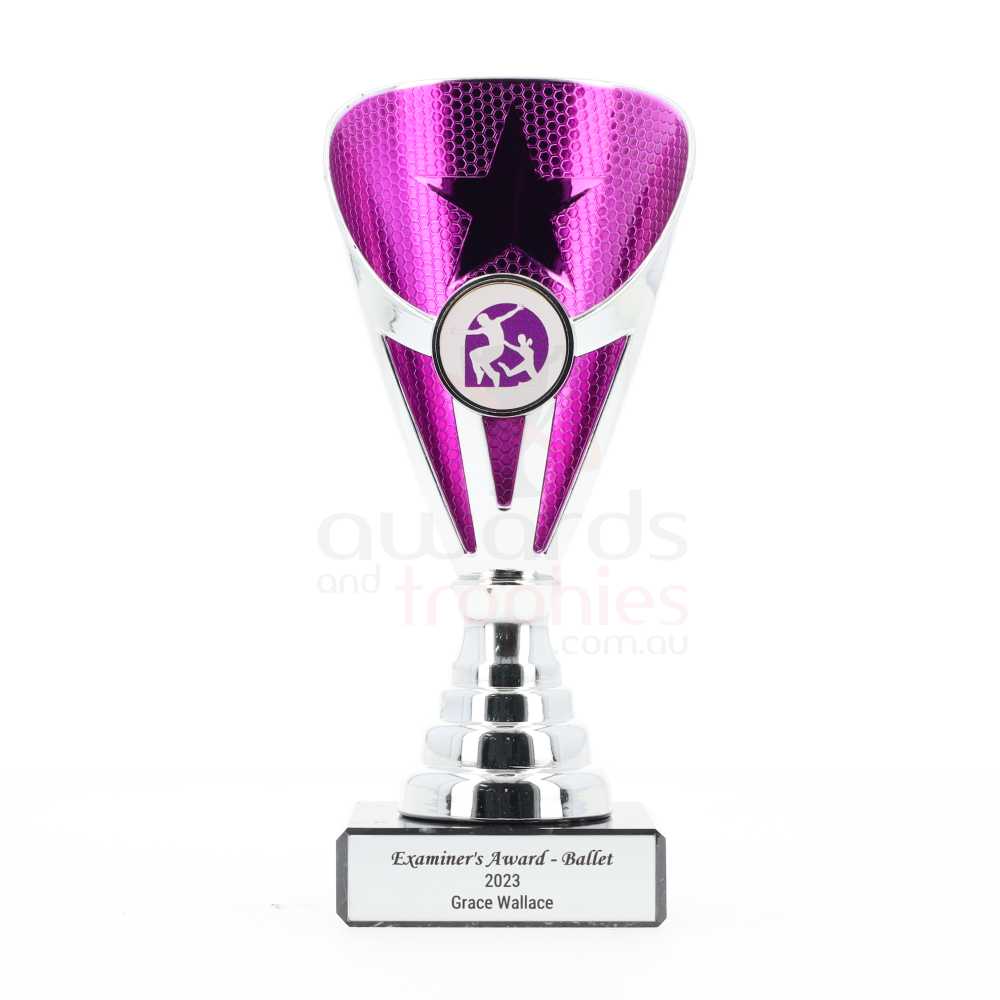 Arianna Cup Silver/Purple 170mm