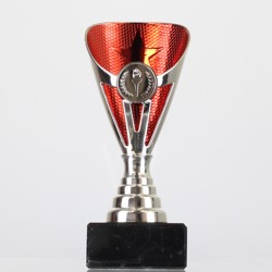 Arianna Cup Silver/Red 170mm