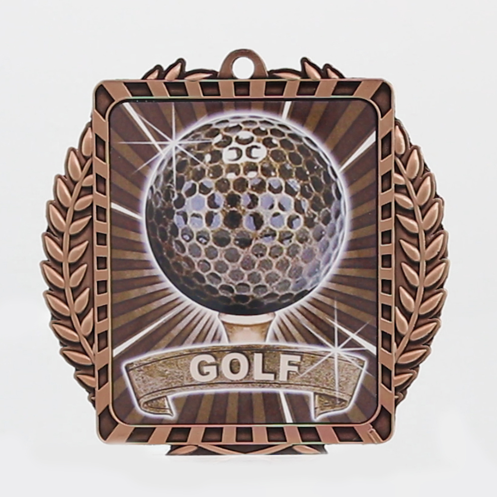 Lynx Wreath Golf Bronze