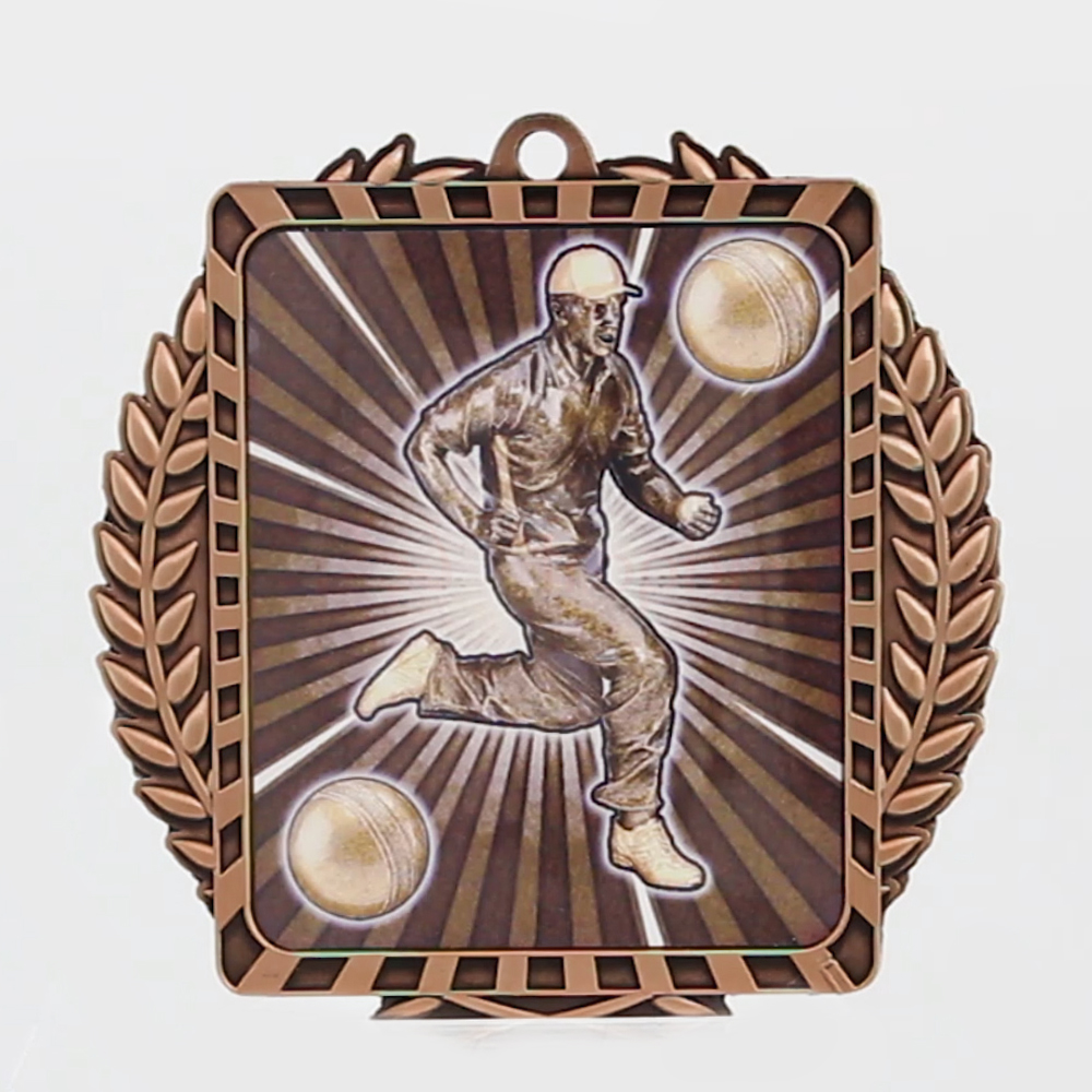 Lynx Wreath Male Fielder Bronze