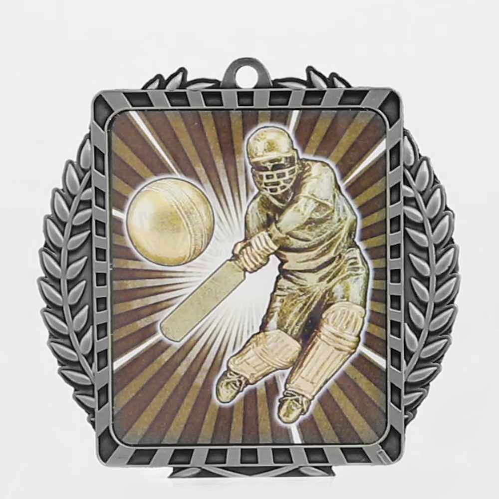 Lynx Wreath Male Batsman Silver