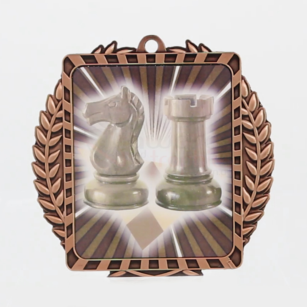 Lynx Wreath Chess Bronze