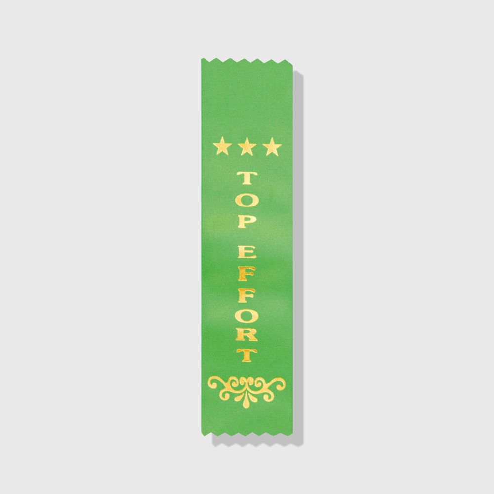 Top Effort Ribbon (25 Pack)