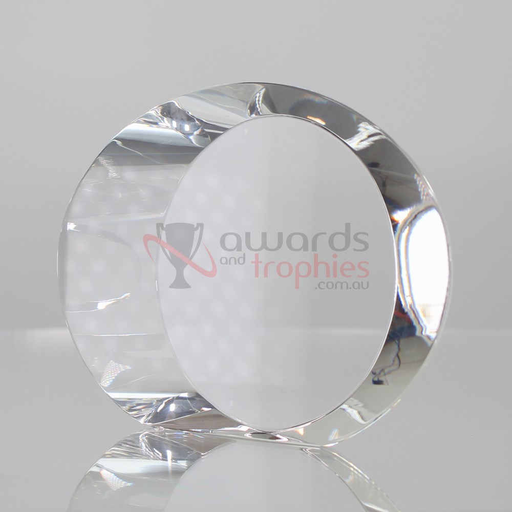 Infiniti Clear Crystal Oval 200mm