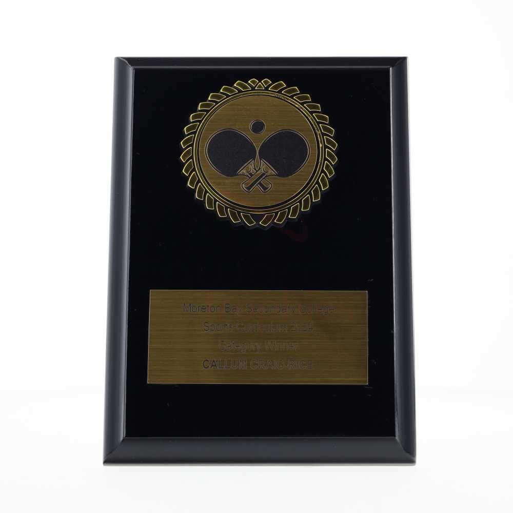 Table Tennis Plaque 150mm