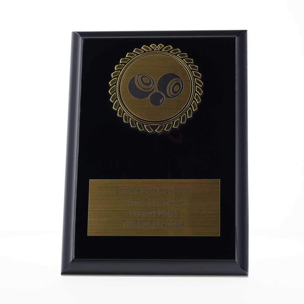 Lawn Bowls Plaque 150mm