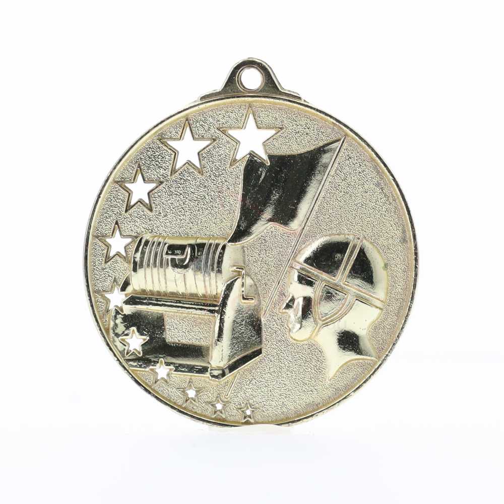 Star Life Saving Medal Gold 52mm Gold