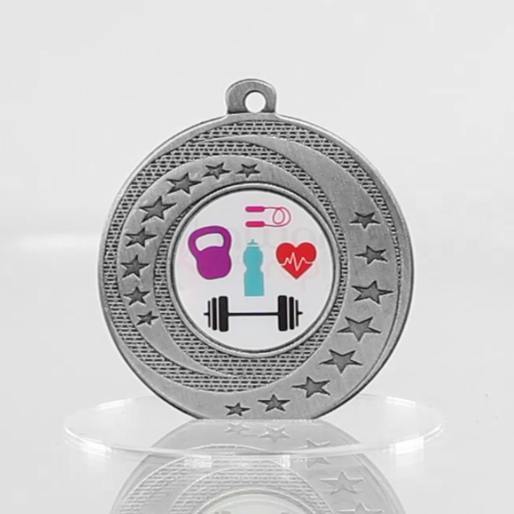 Wayfare Medal Fitness - Silver 50mm