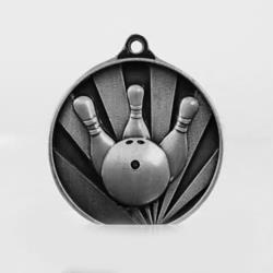 Sunrise TenPin Medal 50mm Silver