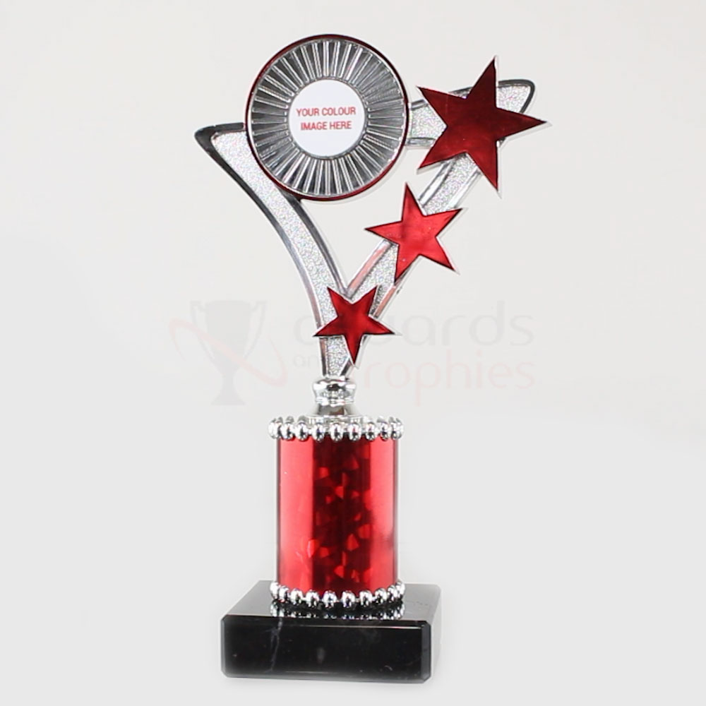 Hierro Star Silver/Red 205mm