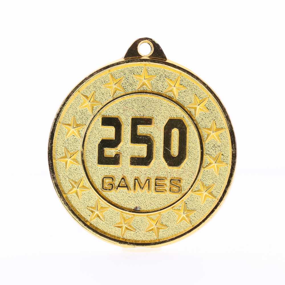 250 Games Starry Medal Gold 50mm