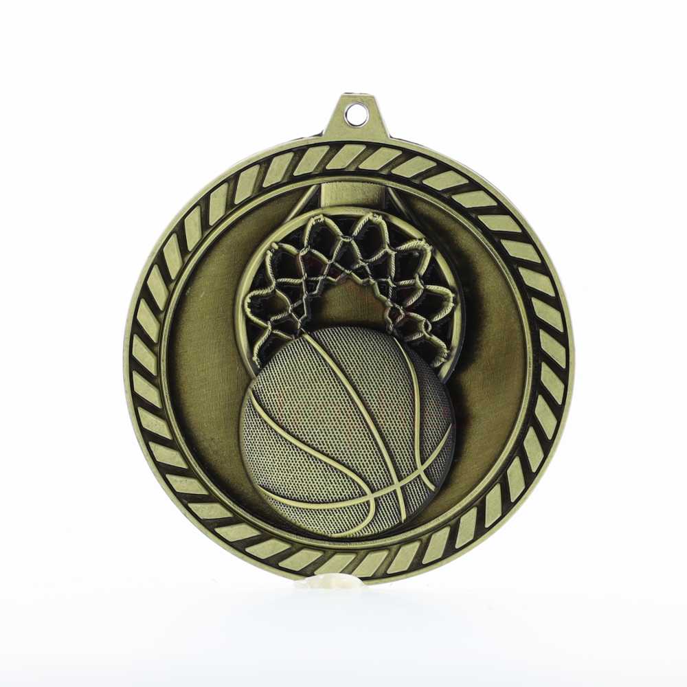 Venture Basketball Medal Gold 60mm