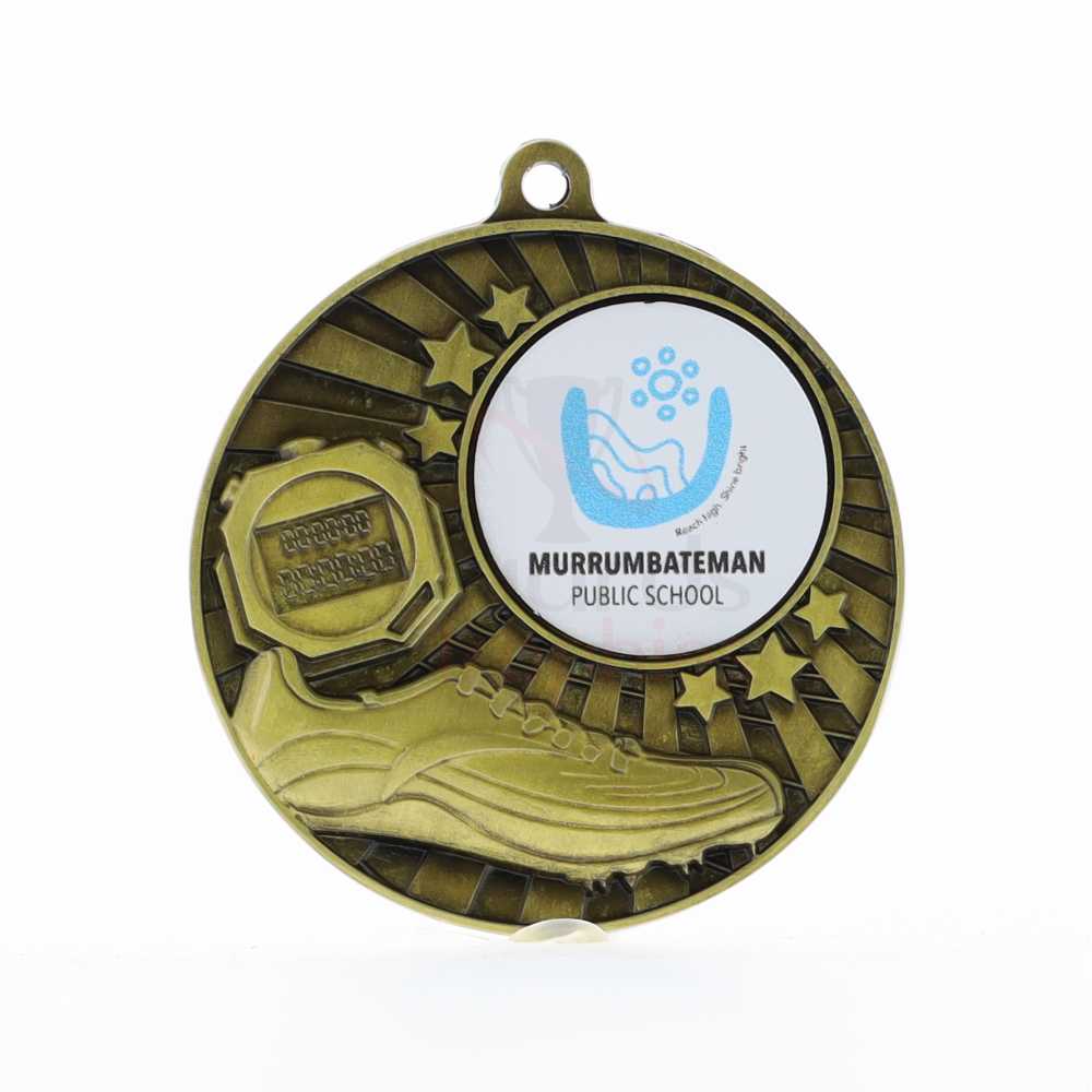 Impact Athletics Personalised Medal Gold 50mm