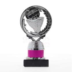 Netball Torch Silver/Pink 165mm