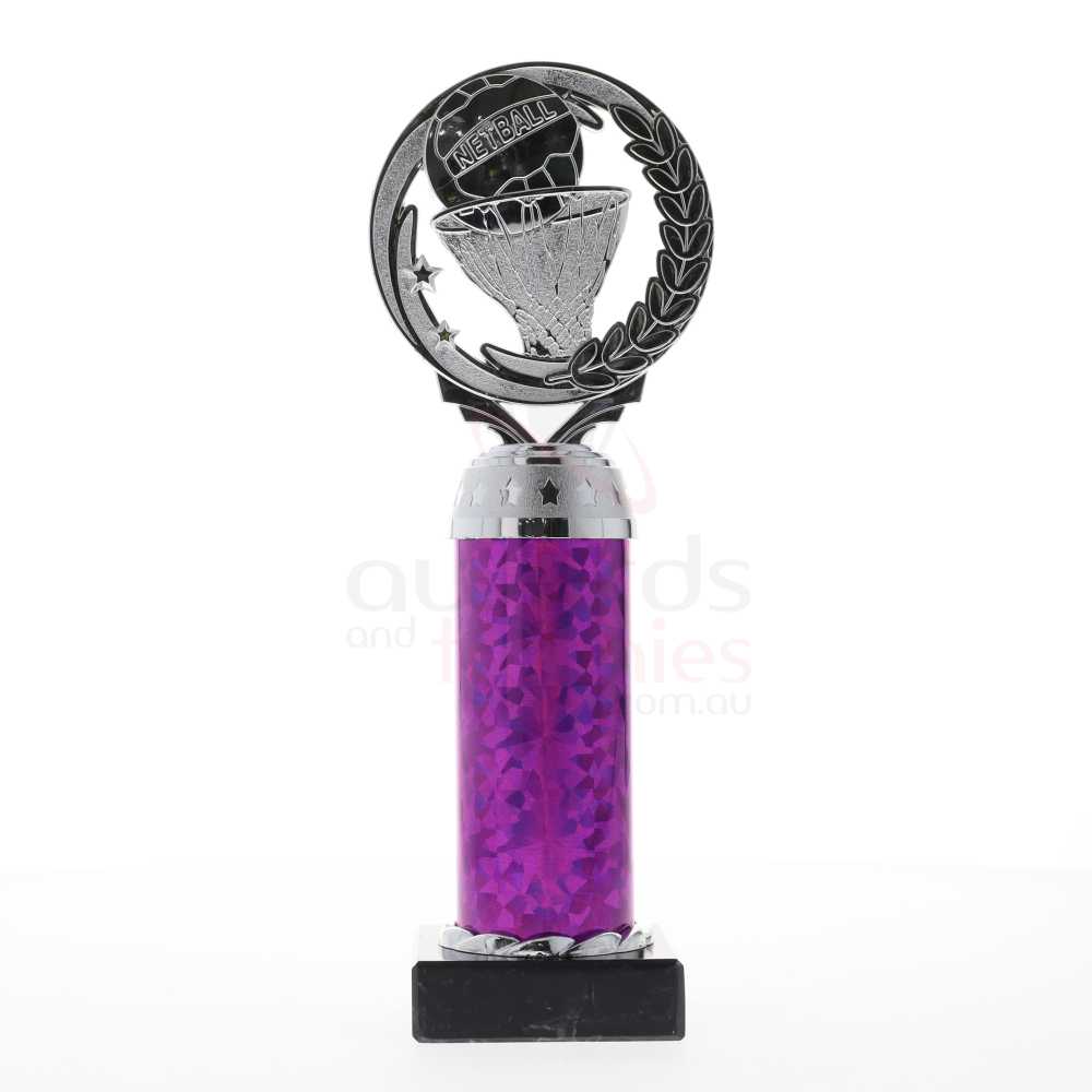 Netball Torch Silver/Purple 235mm