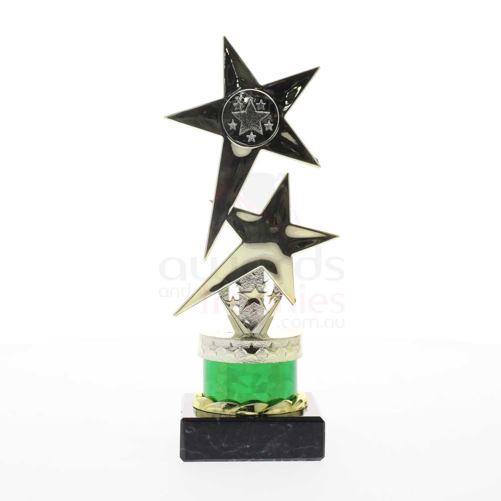 Twin Star Gold/Green 205mm