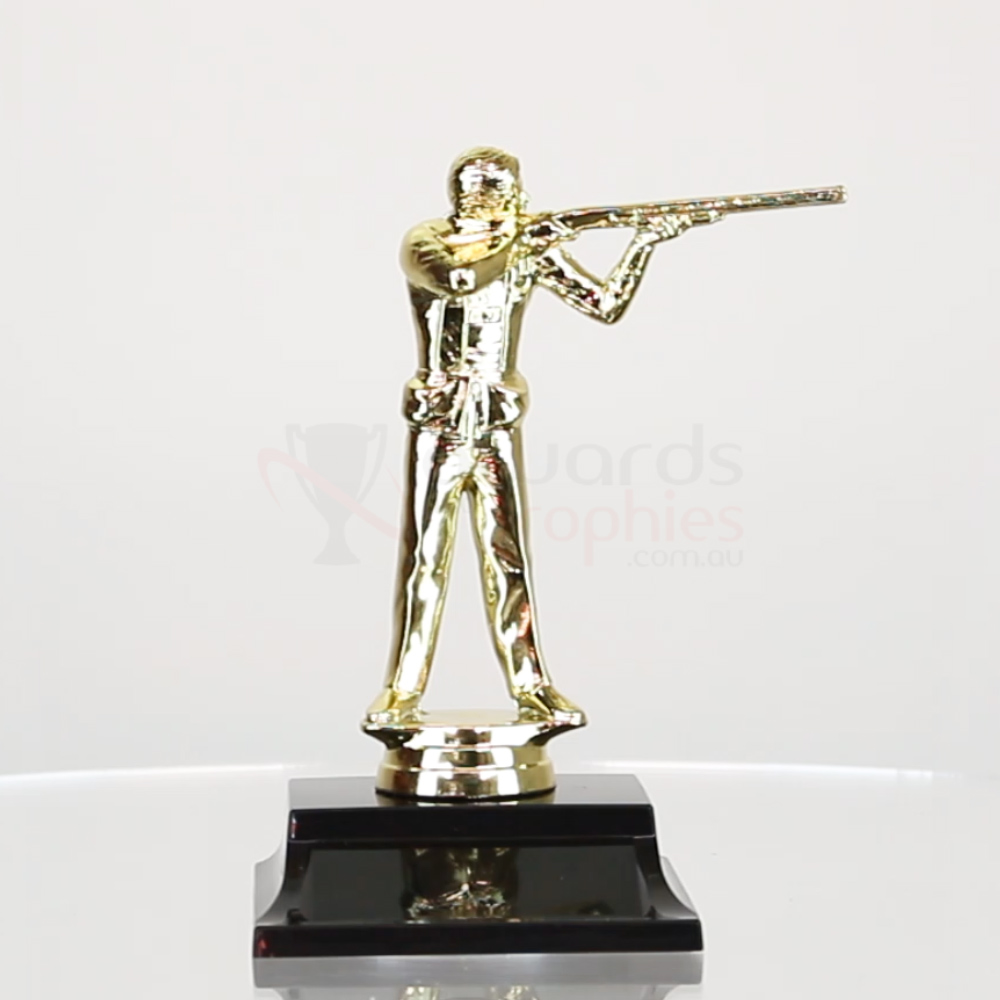 Trap Shooter Figurine Male 165mm