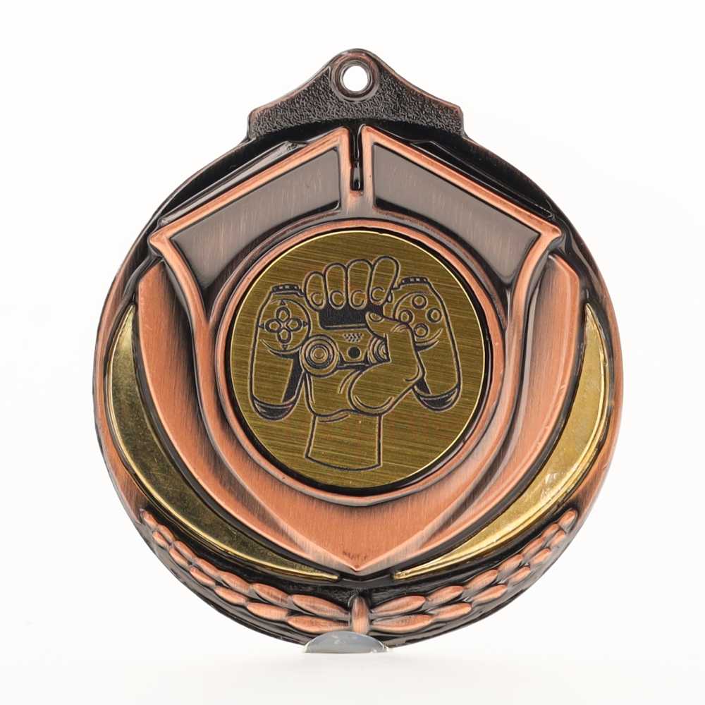 Two Tone Bronze Medal 50mm - Esports