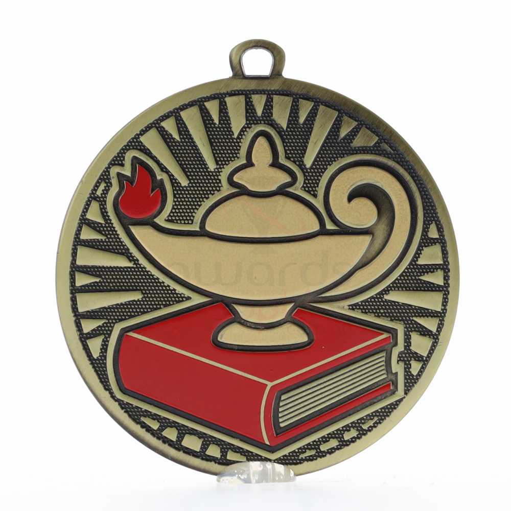 Spark Academic Medal 55mm - Antique Gold