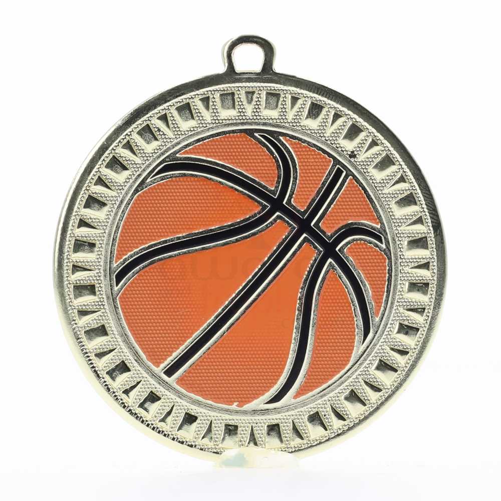 Spark Basketball Medal 55mm - Shiny Gold