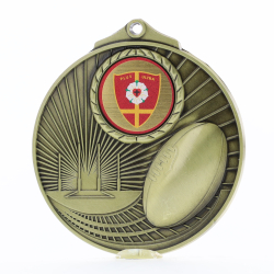 Summit Insert AFL Medal 70mm - Gold