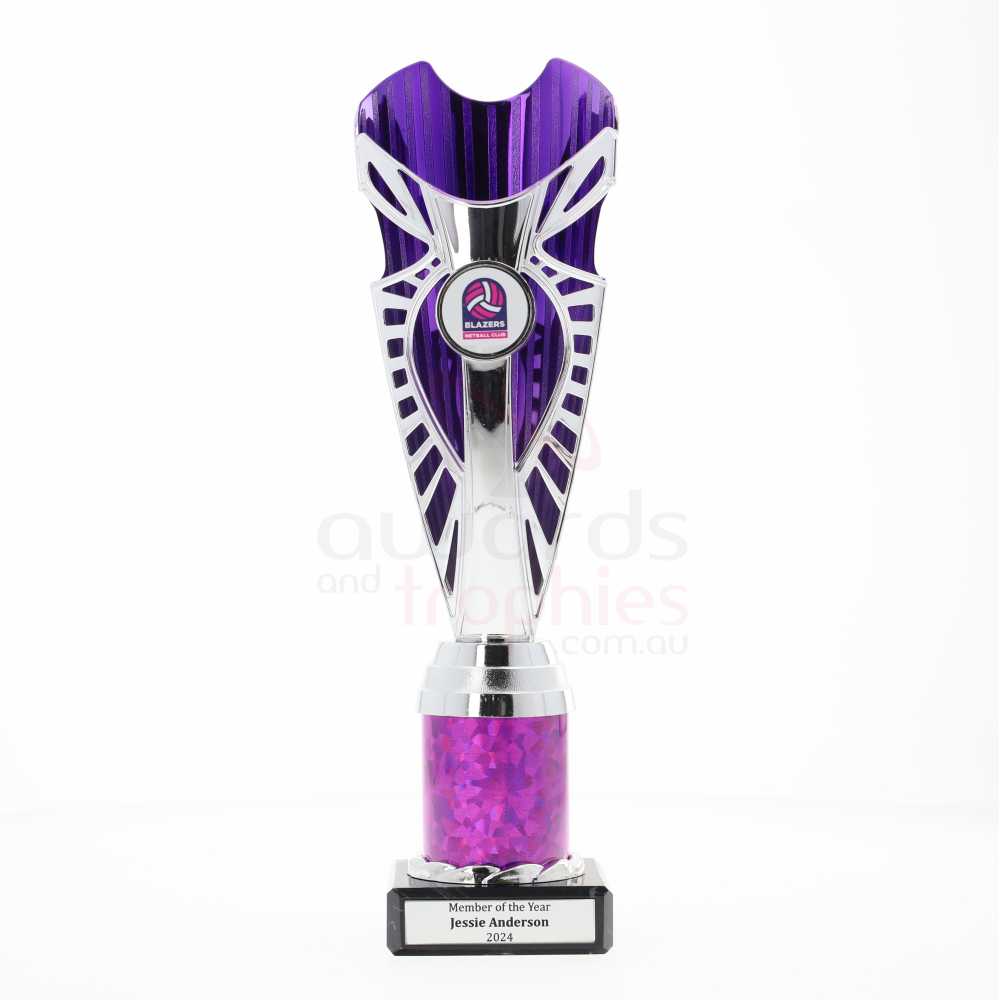 Shine Cup 270mm - Silver/Purple