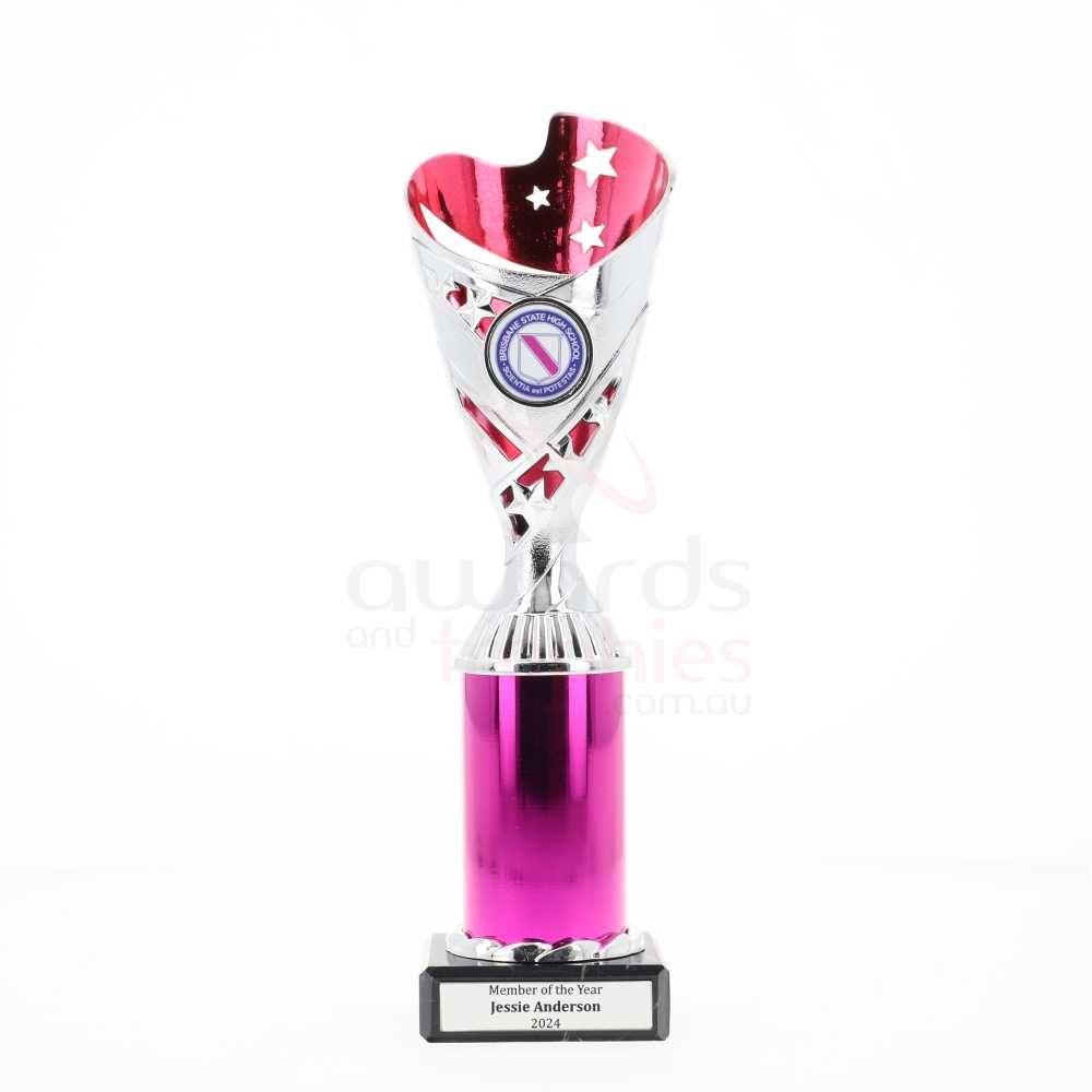 Arcade Cup 250mm - Silver/Pink