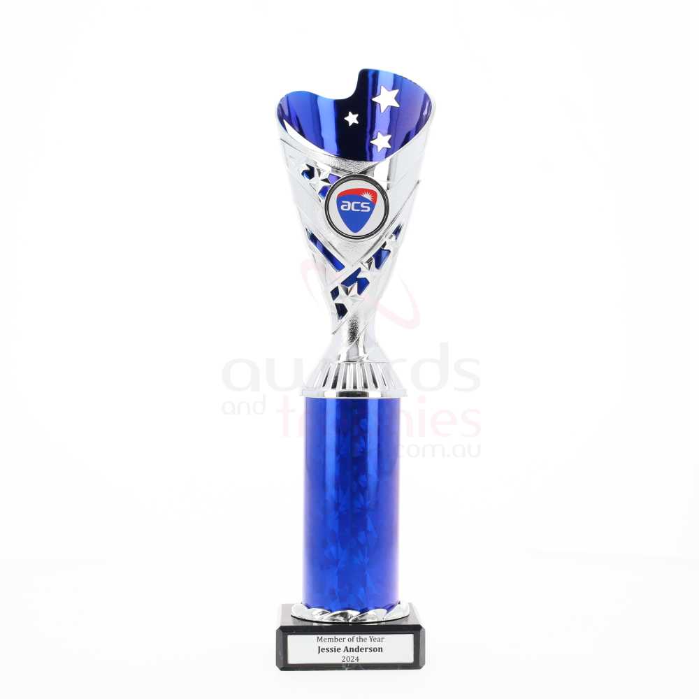 Arcade Cup 275mm - Silver/Blue