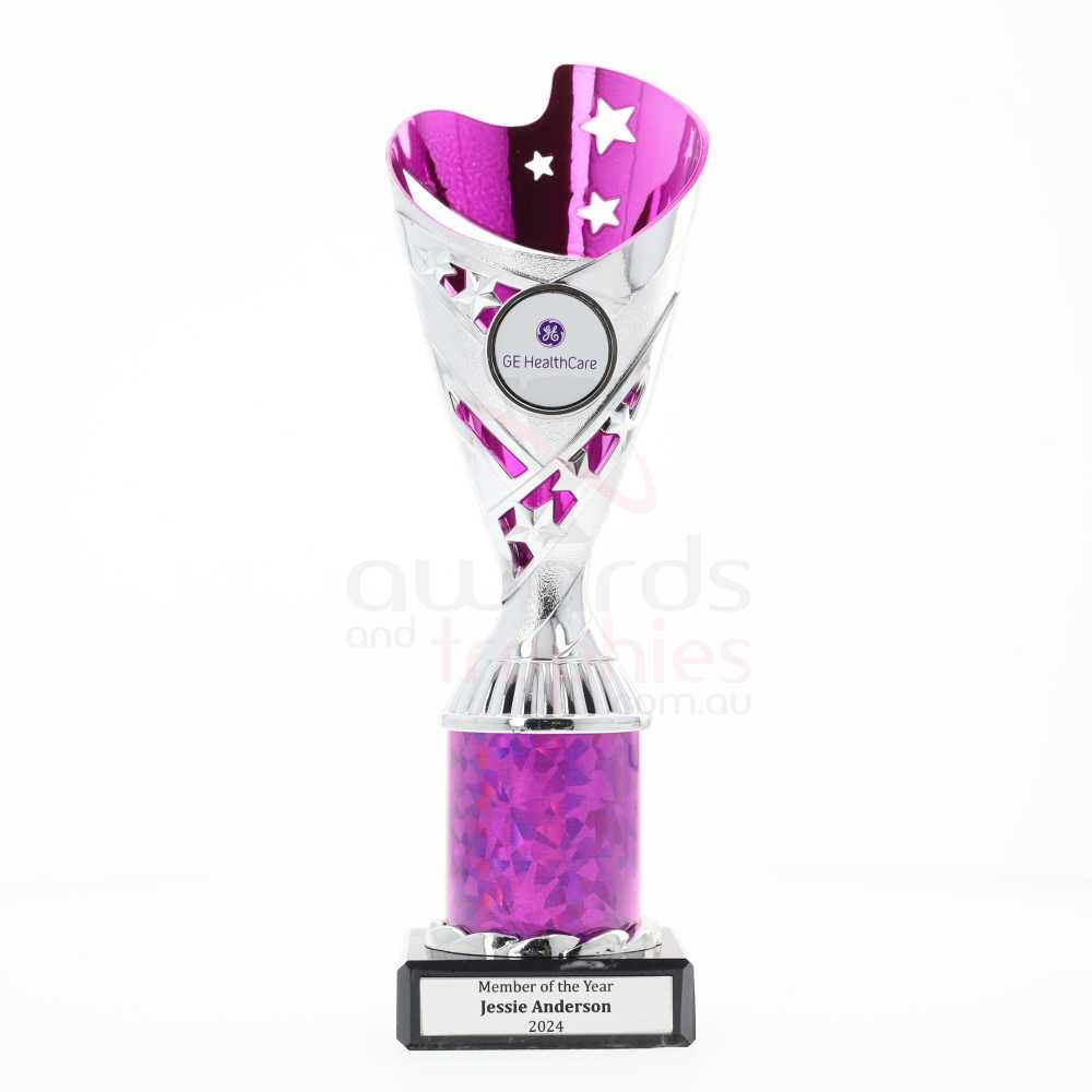 Arcade Cup 225mm - Silver/Purple