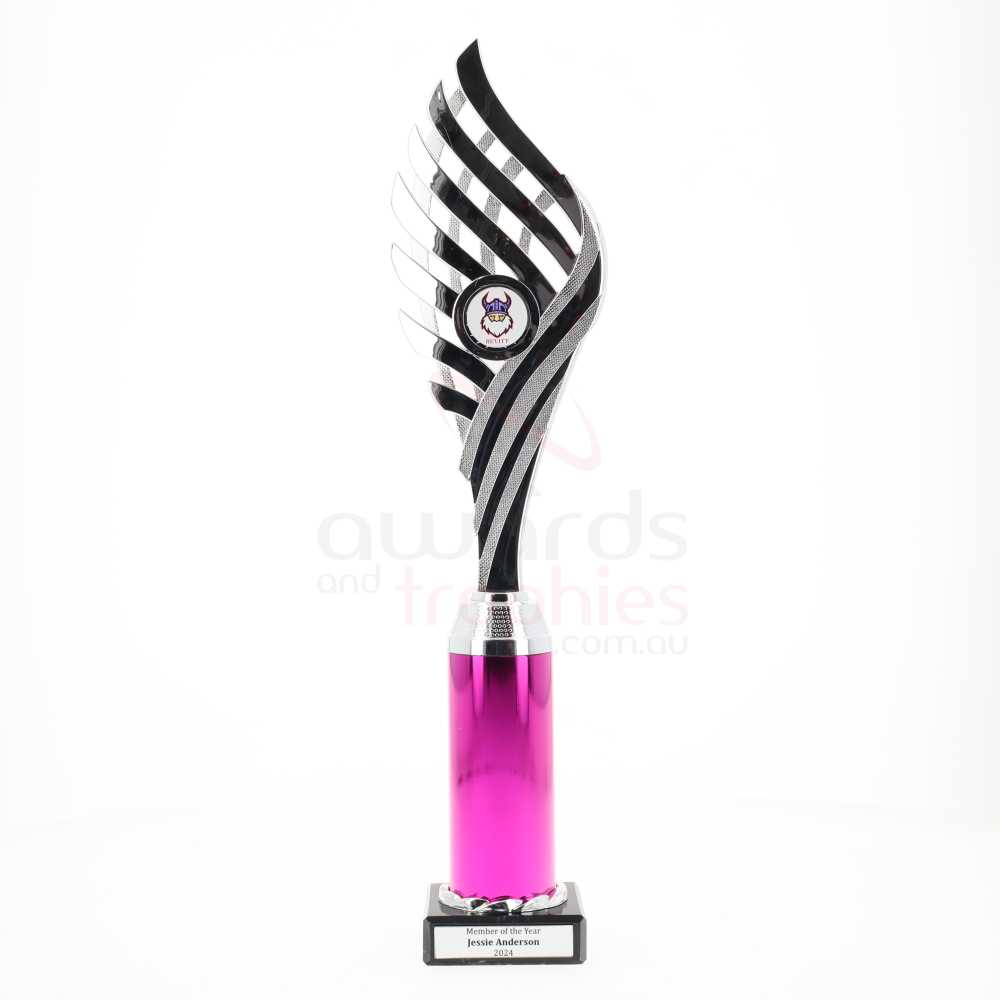 Skyway Trophy 375mm - Silver/Pink