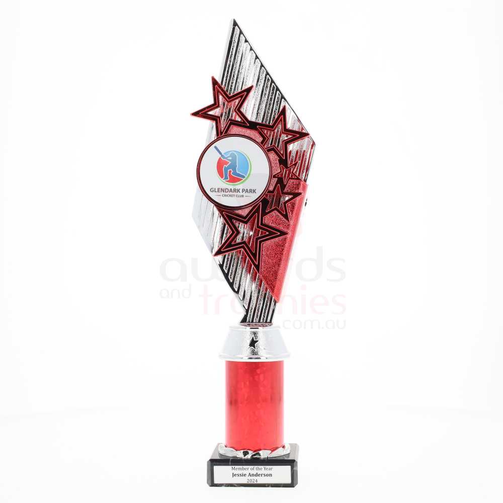 Trailblaze Series 345mm - Silver/Red