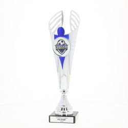 Rising Angel Cup 330mm - Silver/Blue