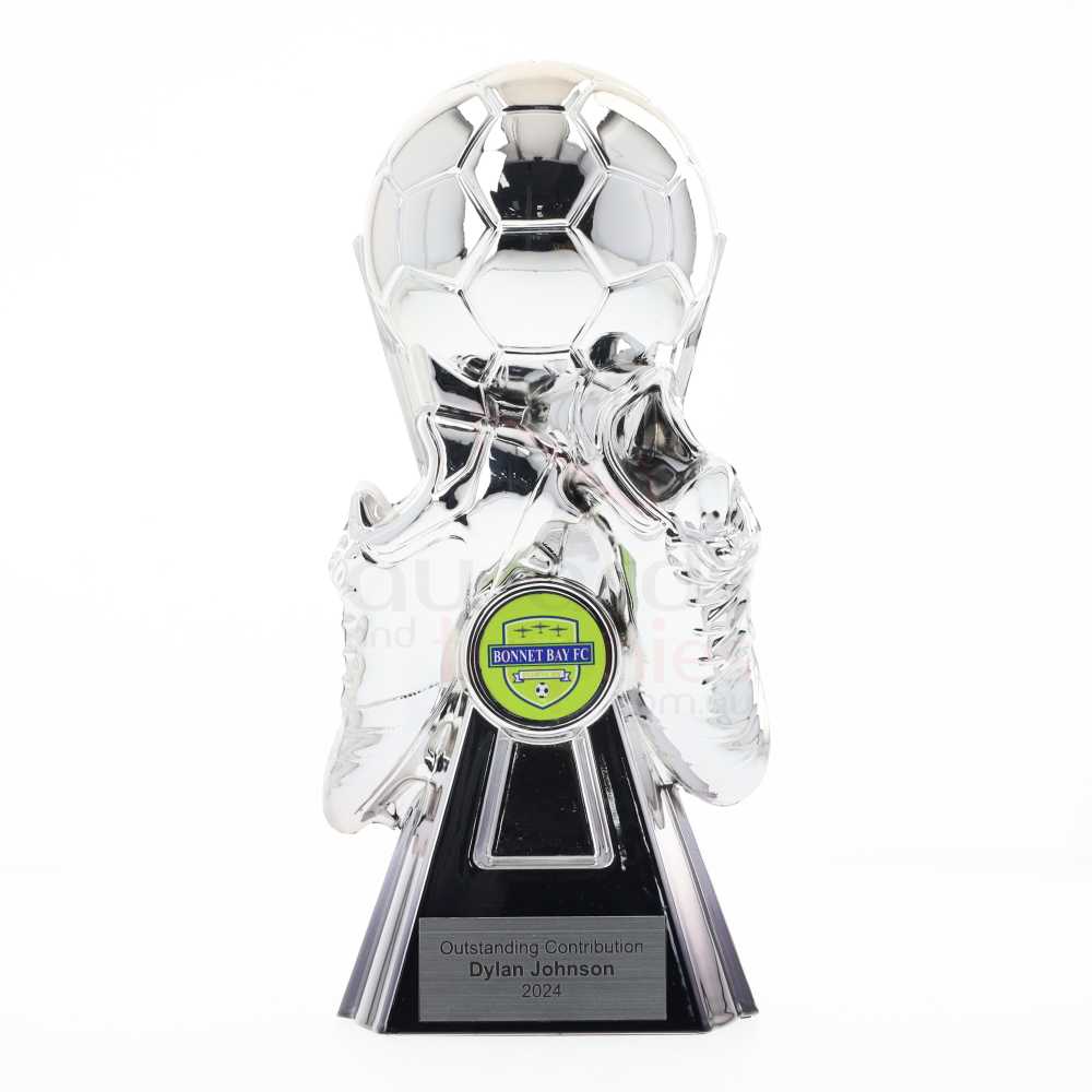 Gravity Soccer 190mm - Shiny Silver