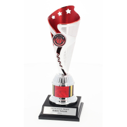 Vela Cup 200mm - Silver/Red