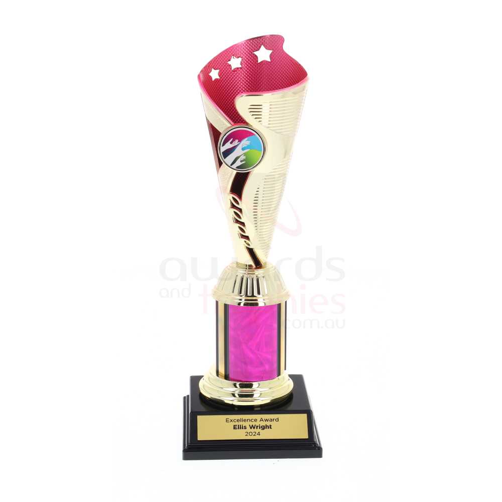 Vela Cup 225mm - Gold/Pink