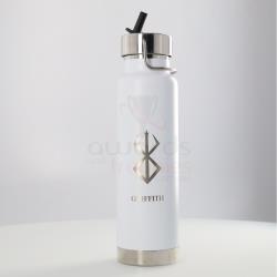 Thor Copper Vacuum Insulated Bottle 740ml - White