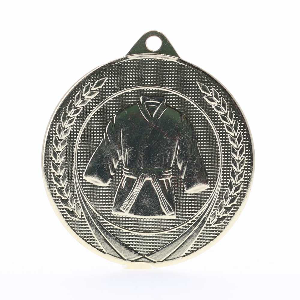 Garland Martial Arts Medal 50mm - Gold