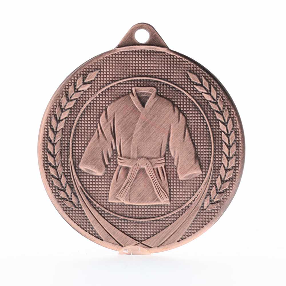 Garland Martial Arts Medal 50mm - Bronze