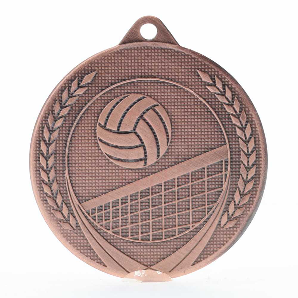 Garland Volleyball Medal 50mm - Bronze