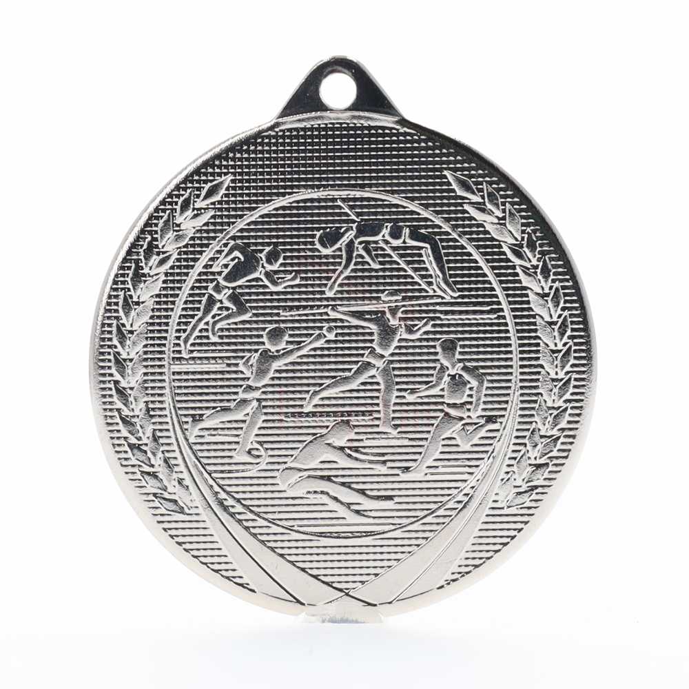 Garland Athletics Medal 50mm - Silver