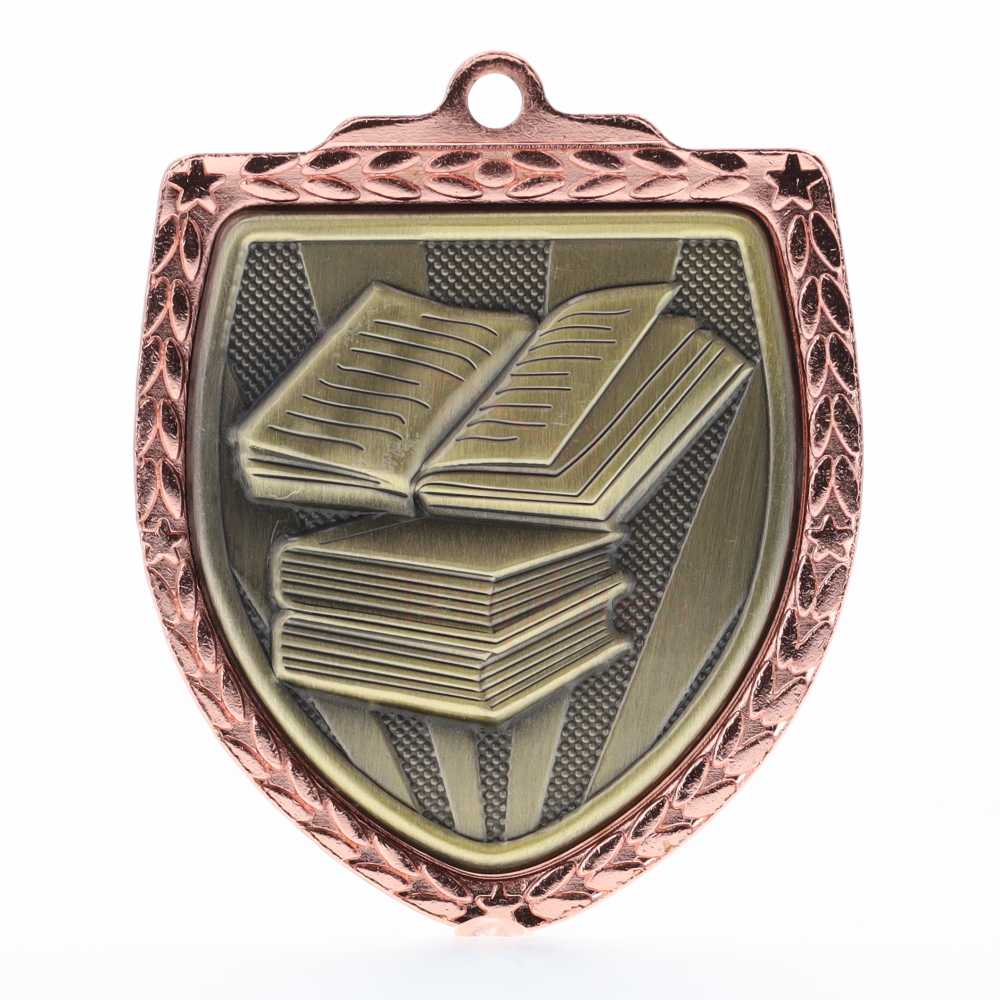 Reading Shield Medal 80mm - Bronze