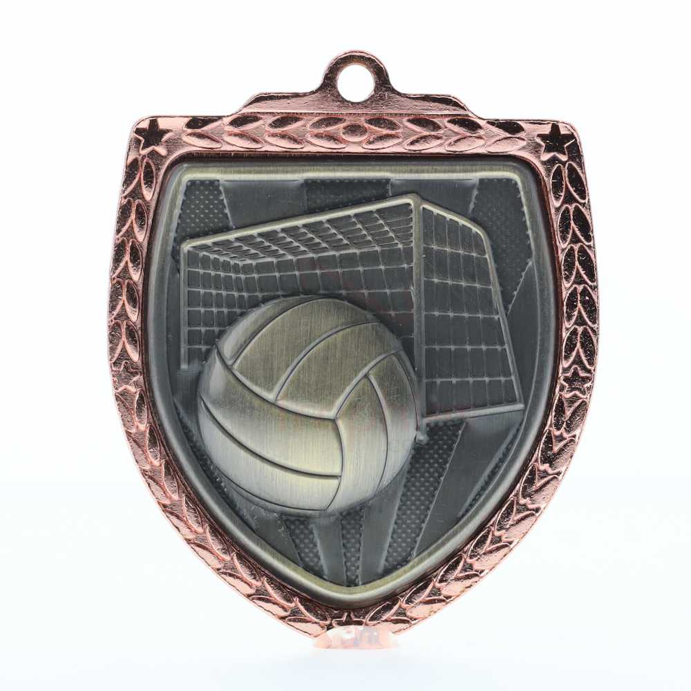 Waterpolo Shield Medal 80mm - Bronze