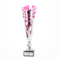 Riviera Cup 330mm - Silver/Pink