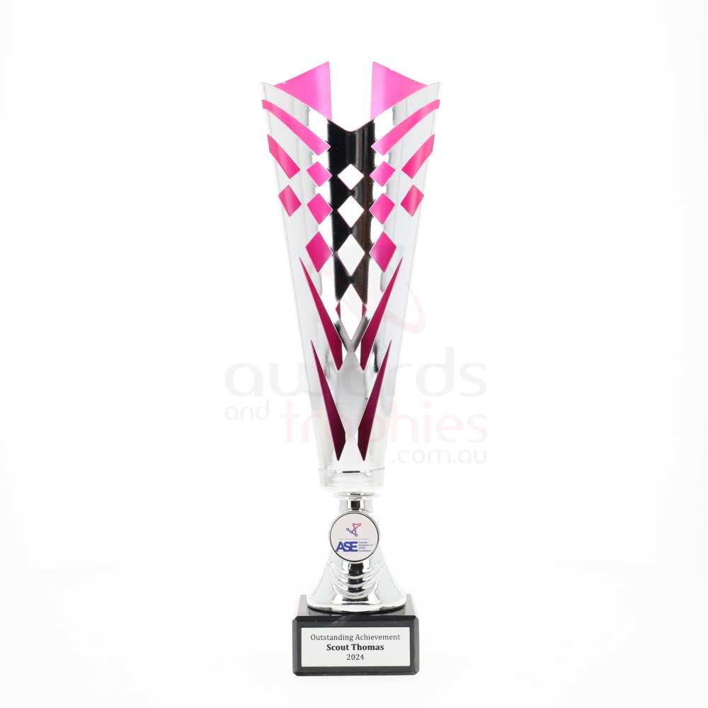 Riviera Cup 330mm - Silver/Pink