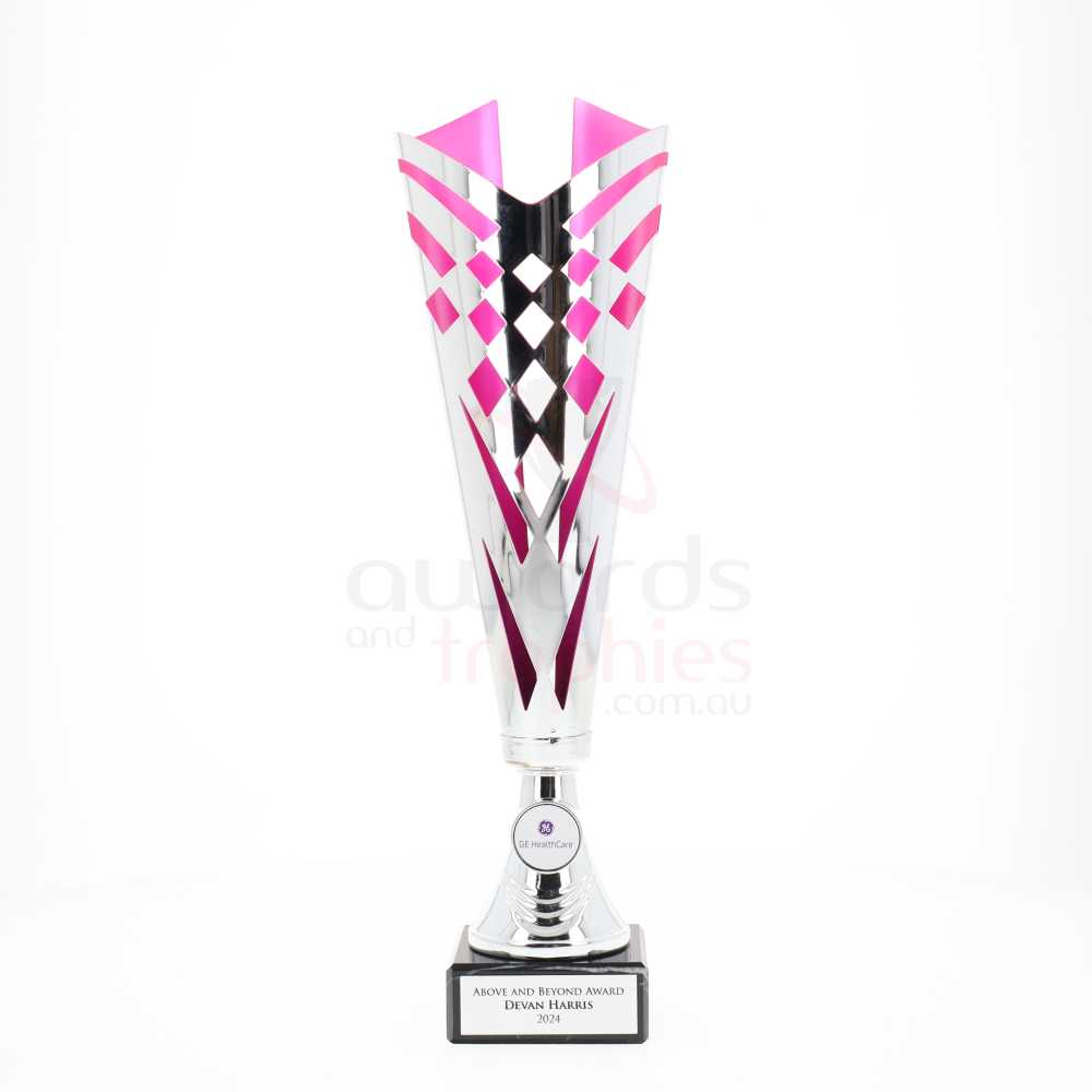 Riviera Cup 430mm - Silver/Pink