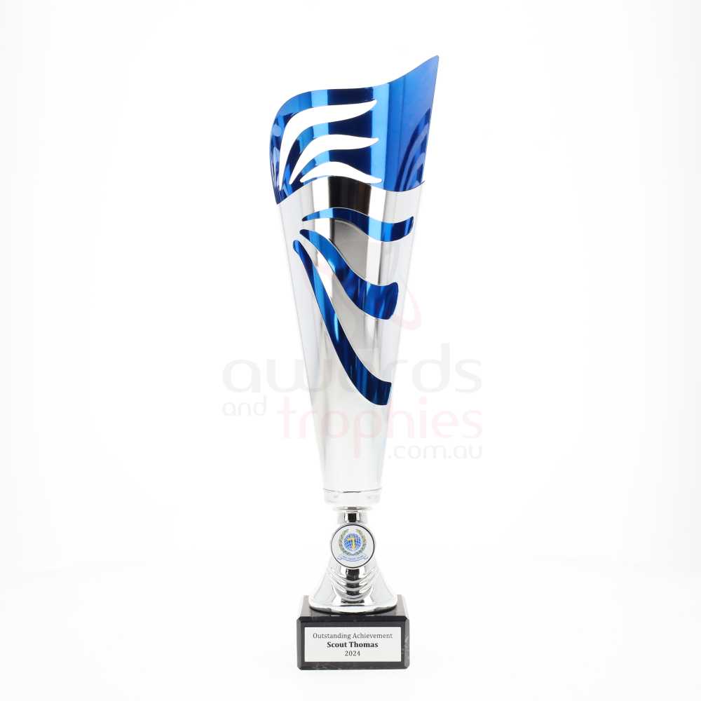 Cannes Cup 430mm - Silver/Blue