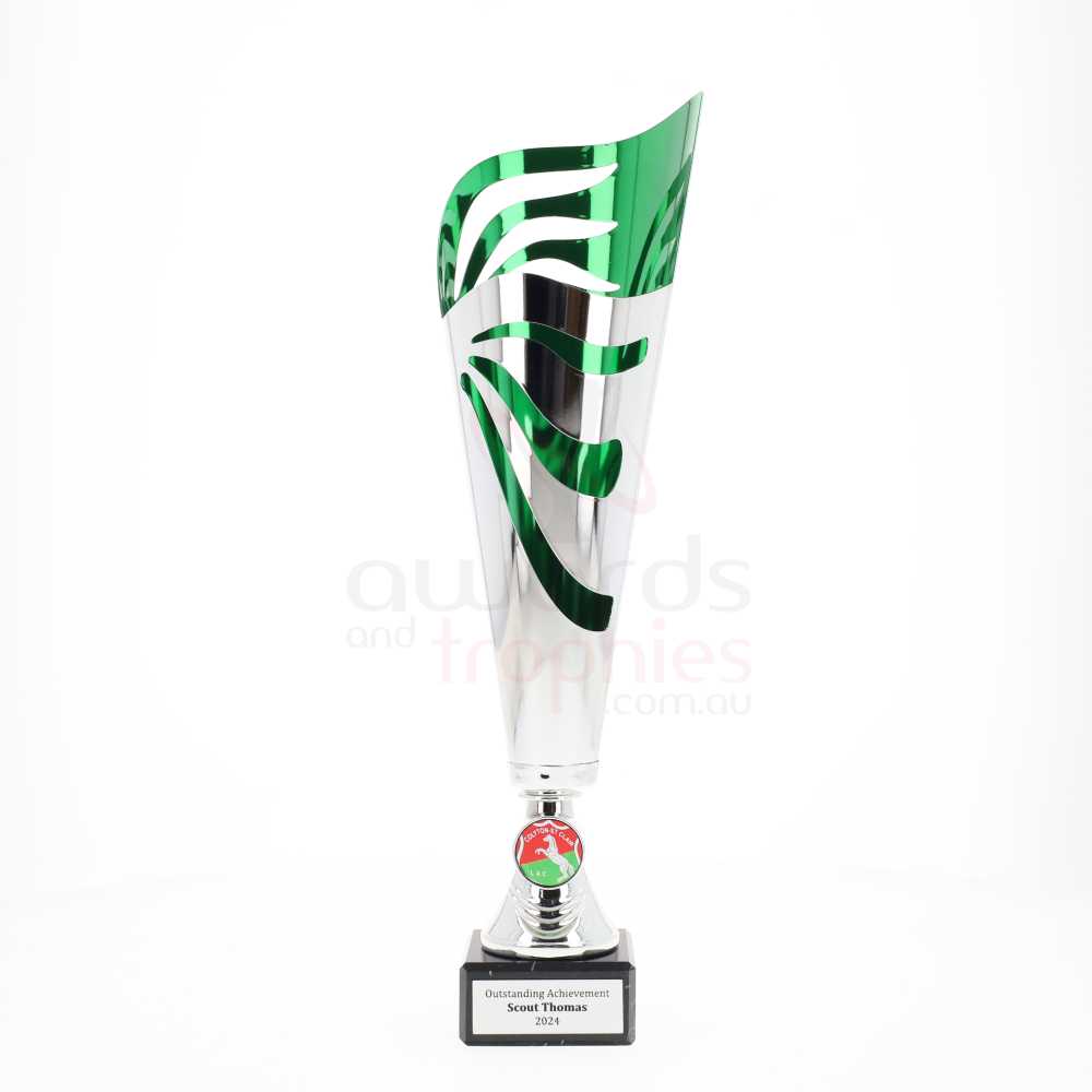 Cannes Cup 330mm - Silver/Green