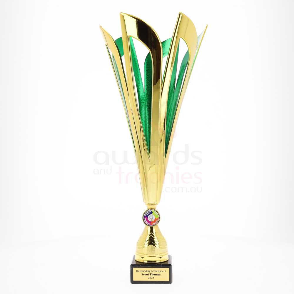 Mayflower Cup 445mm - Gold/Green